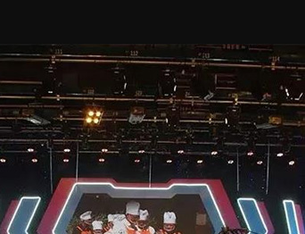 坐標廣東梅州！通用舞臺承接梅州廣播電視臺演播廳項目